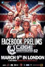 Watch Cage Warriors 52 Facebook Preliminary Fights Xmovies8