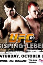 Watch UFC 89: Bisping v Leben Xmovies8