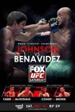 Watch UFC On Fox Johnson vs Benavidez II Xmovies8