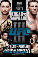 Watch UFC 136 Edgar vs Maynard III Xmovies8