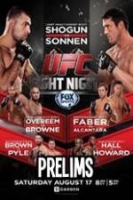 Watch UFC Fight Night 26 Preliminary Fights Xmovies8