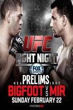 Watch UFC Fight Night 61 Bigfoot vs Mir Prelims Xmovies8