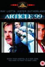 Watch Article 99 Xmovies8