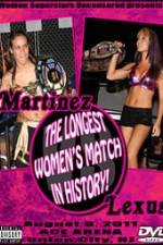 Watch Martinez vs Lexus Longest Match in History Xmovies8