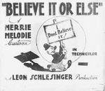 Watch Believe It or Else (Short 1939) Xmovies8