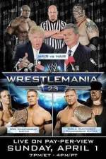 Watch WrestleMania 23 Xmovies8
