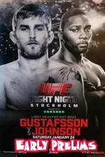 Watch UFC on Fox 14 Gustafsson vs Johnson Early Prelims Xmovies8