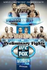 Watch UFC On Fox Henderson vs Diaz Preliminary Fights Xmovies8
