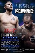 Watch UFC Fight Night 38: Gustafsson vs. Manuwa Preliminaries Xmovies8
