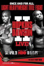 Watch Boxing Light Heavyweight Hopkins vs Dawson II Xmovies8