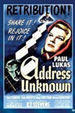 Watch Address Unknown Xmovies8